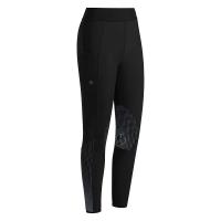 CAVALLERIA TOSCANA WOMEN TRAINING LEGGINGS WITH KNEE GRIP