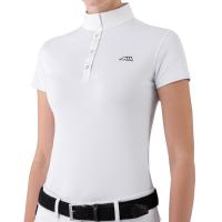 EQUILINE RIDING POLO LILY model TECHNICAL PIQUET FABRIC