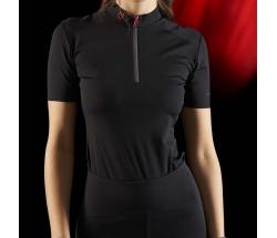 EQUESTRO RIDERTECHNOLOGY WOMEN SHORT-SLEEVE TRAINING POLO - 9935