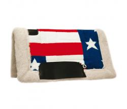 WESTERN SADDLE PAD U.S.A. FLAG PRINTED - 5050