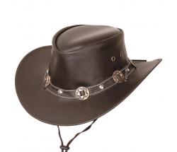 AUSTRALIAN LEATHER HAT MODEL CONCHO UNISEX - 4079