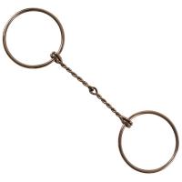 WESTERN SNAFFLE BIT STEEL TWISTED