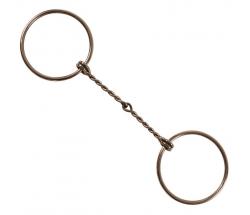 WESTERN SNAFFLE BIT STEEL TWISTED - 4539