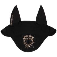 EQUESTRO FLY VEIL IN TECHNICAL FABRIC WITH CRYSTAL LOGO