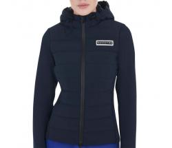 EQUESTRO HOODED DOWN JACKET WOMEN - 9860