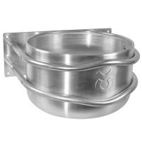 WALL STEEL ROUND FEEDING TROUGH