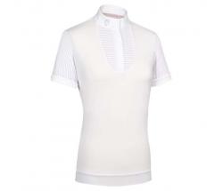 LADIES SAMSHIELD RIDING COMPETITION APOLLINE SHOW SHIRT model  SHORT SLEEVE - 2065