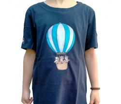 T-SHIRT MATINGOLD JUNIOR HORSES ON HOT AIR BALLOON - 3501