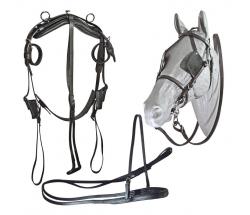 LEATHER BREASTPLATE HARNESS - 0941