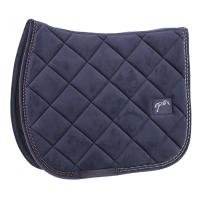 VELVET EFFECT SADDLE PAD WITH STRASS PENELOPE