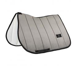 JUMPING SADDLE PAD EQUESTRO VELVET IN TECHNICAL FABRIC - 3606