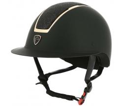 EQUITHEME HELMET WITH INSERTS AND GLITTER PLATE - 3201